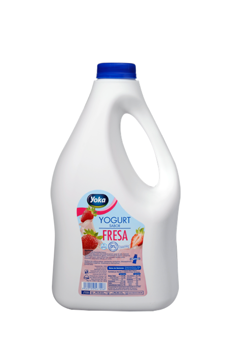 Yoka Bebible Sabor Fresa Medio Galón