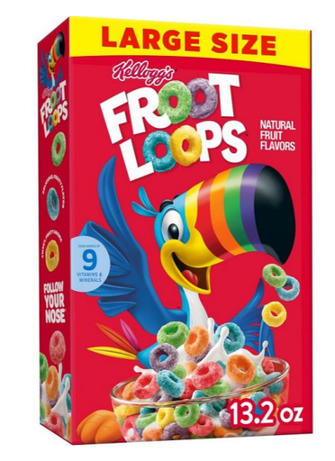 [10078128] Cereal Froot Loops Large 374 gr