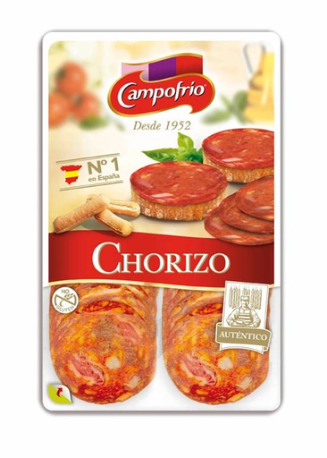 [10701180] Chorizo Campofrío en sobre 80 Gr