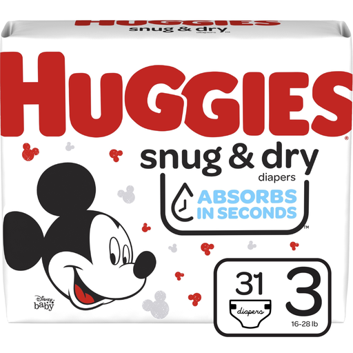 [10628025] Huggies Snug & Dry Paso 3 Paq. 31