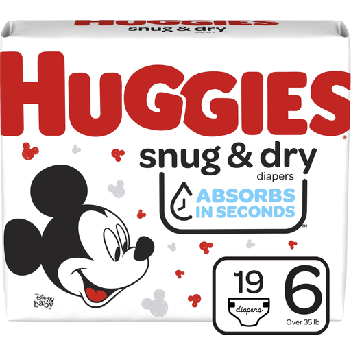 [10628031] Huggies Snug & Dry Paso 6 Paq. 19