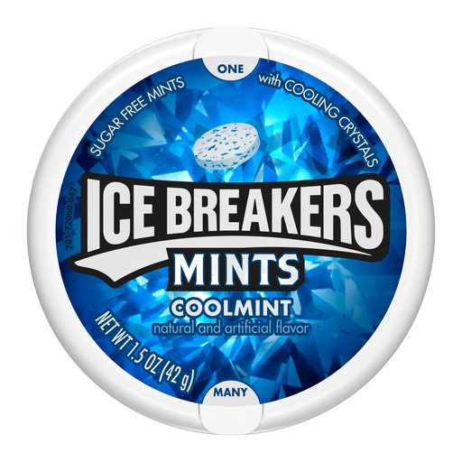 [10755038] Ice Breakers M. Cool Mint 1dis
