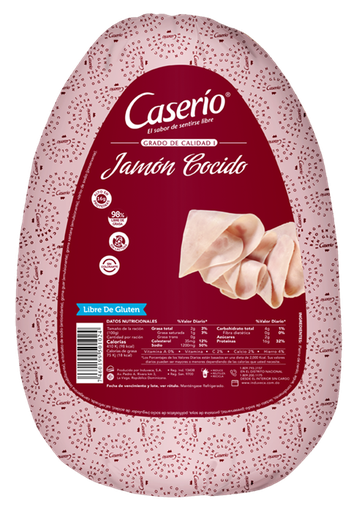 [10701076] Jamón Cocido Caserío 5 Libras