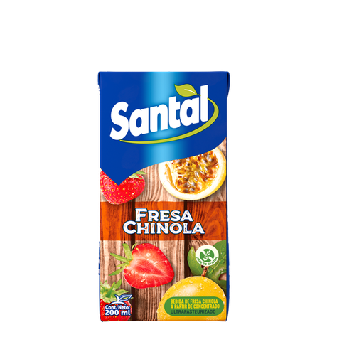 [10701200] Jugo Santal Fresa y Chinola 200 ML