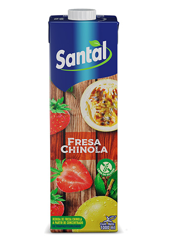 [10701048] Jugo Santal Sabor Fresa y Chinola 1 Litro