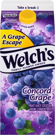 [10701072] Jugo Welch's Uva Concord Cartón 59 oz