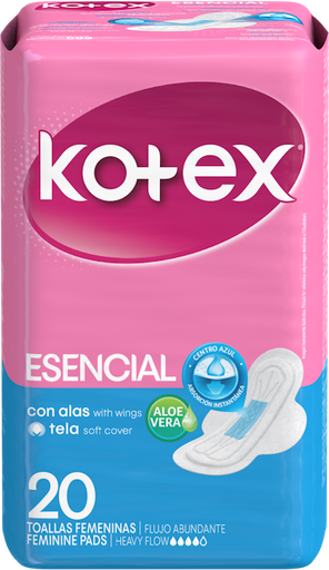 [10671012] Kotex Esencial Tela Paq. 20