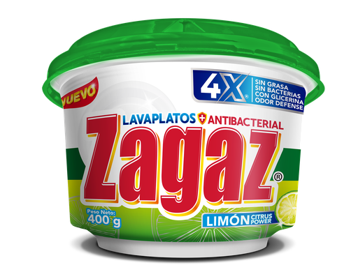 [10932000] LAVAPLATOS ZAGAZ LIMON CITRUS 400G