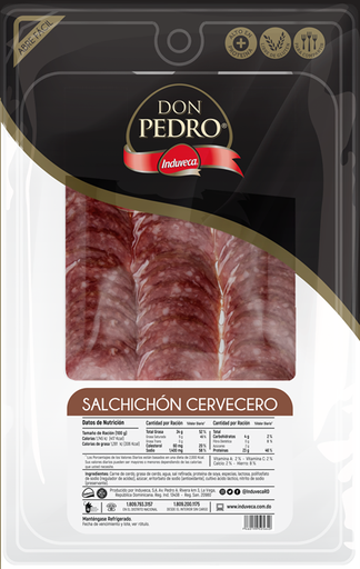 [10701158] Salchichón Cevecero Don Pedro 4oz