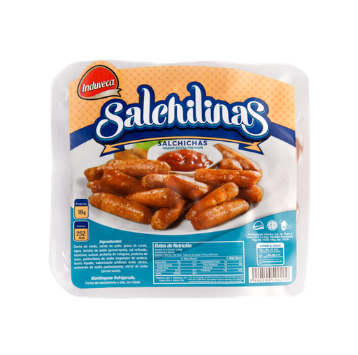 [10701166] Salchilinas Induveca 1 Libra