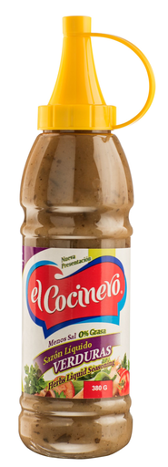 [10306708] Sazón Líquido de Verduras El Cocinero 380 gr