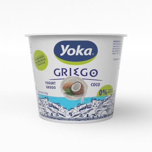 [10701234] Yogurt Griego Batido con Coco 150 g
