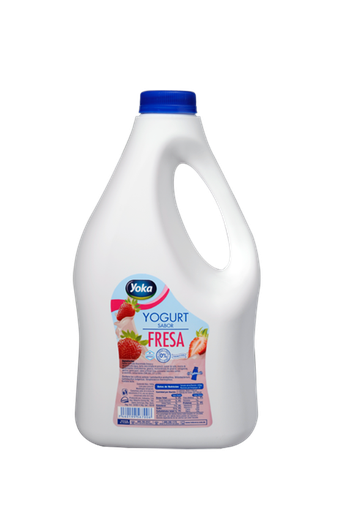 [10701014] Yoka Bebible Sabor Fresa Medio Galón